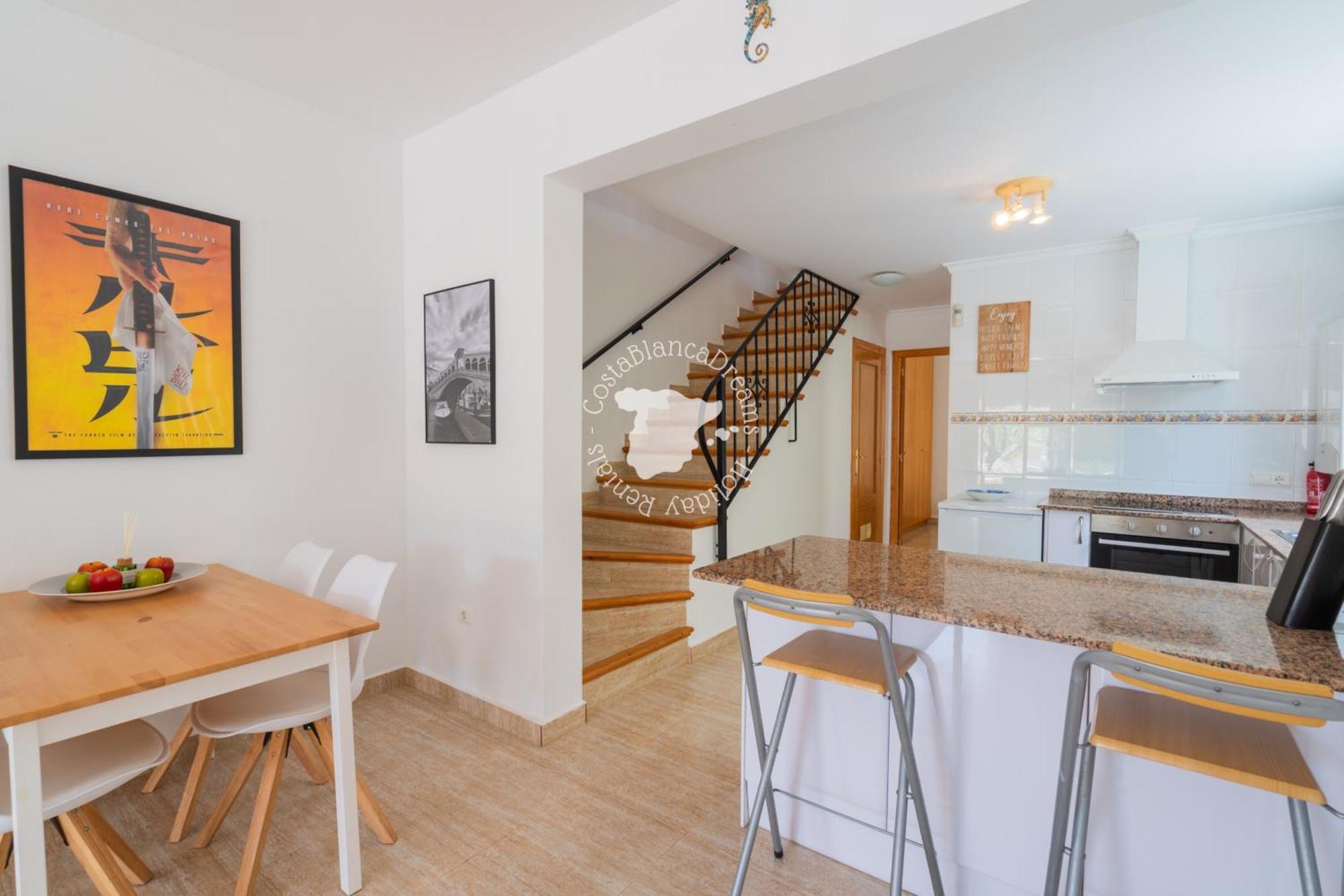 Вилла Costablancadreams Casa Alis In Calpe Casas de Torrat Экстерьер фото