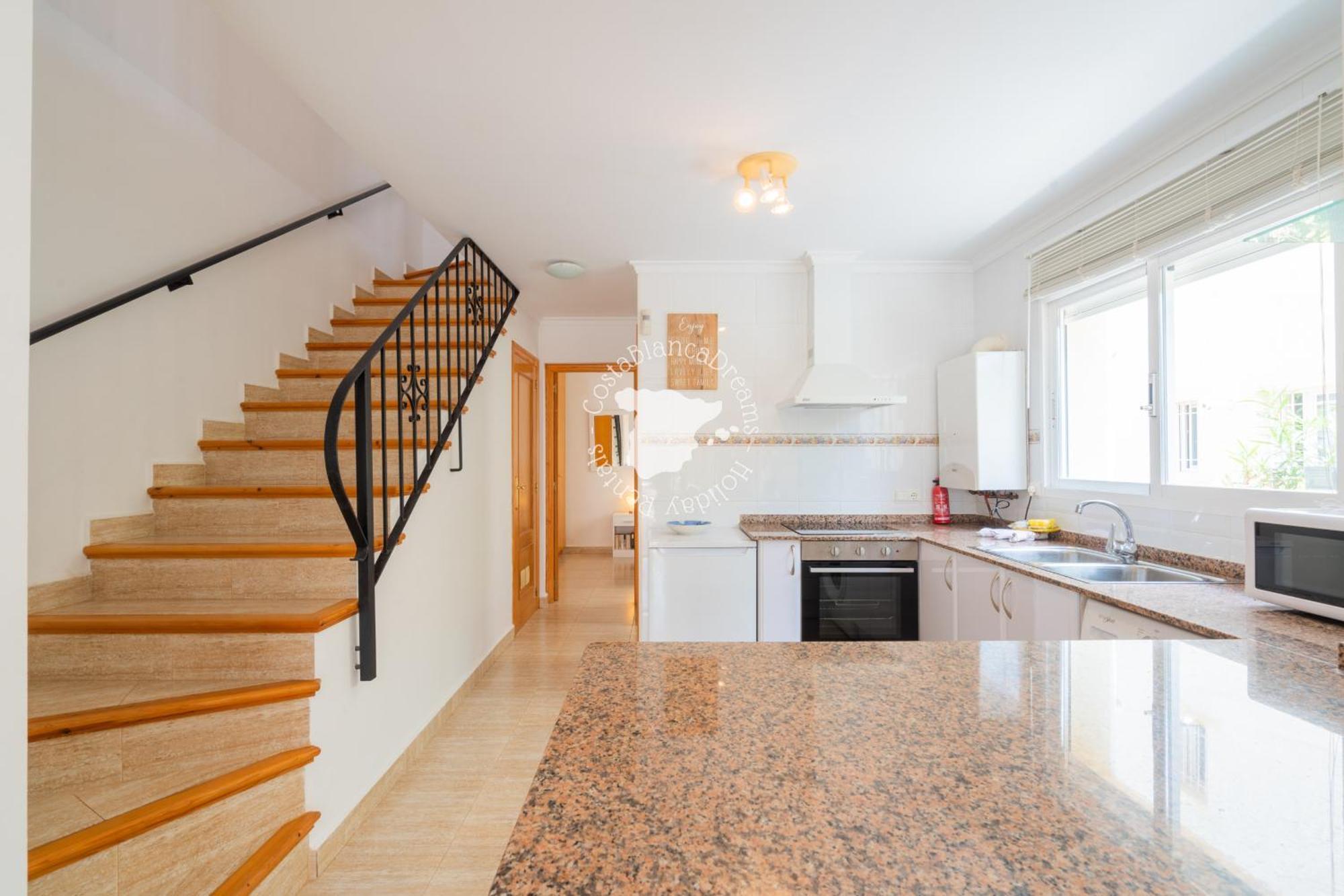 Вилла Costablancadreams Casa Alis In Calpe Casas de Torrat Экстерьер фото